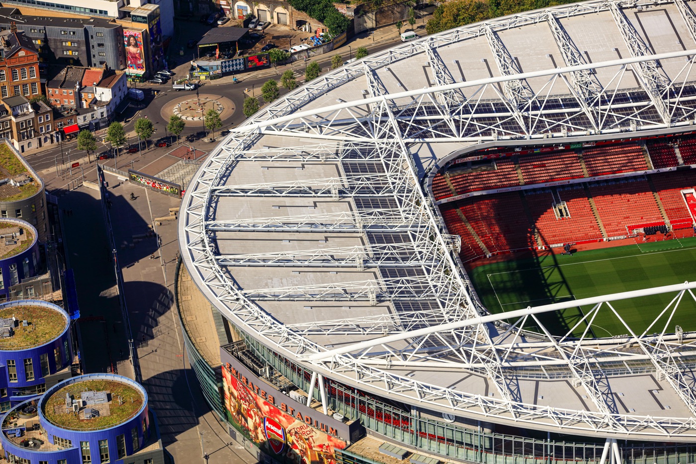 Photo of Emirates Stadium, project by TSL.